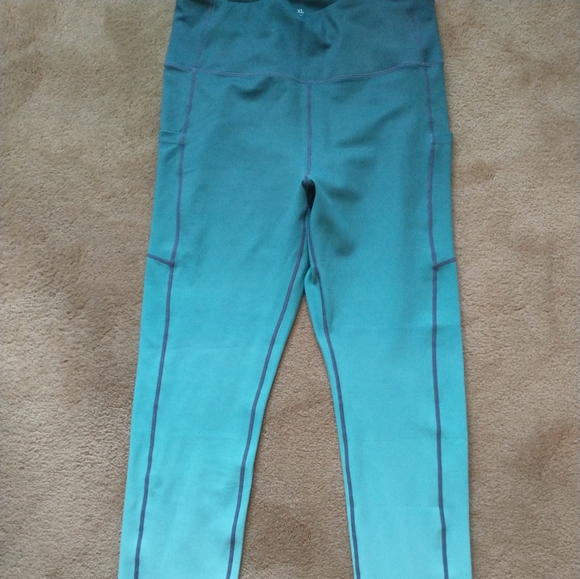Maven Thread Inspire Leggings XL Teal Ombre - Picture 2 of 4